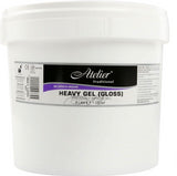 Acrylic paint in a 4-litre container featuring a glossy finish, ideal for textured art and extended blending time.