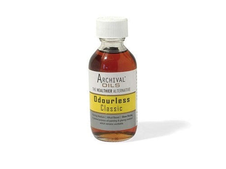 Archival Oil Odourless Classic Medium 10 for slow drying, detail work, and enhanced control in oil painting techniques.