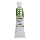 40ml tube of Cadmium Green oil paint, featuring rich pigments for vibrant artwork and excellent lightfastness.