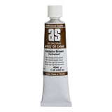 Artist Oil Paint tube showcasing rich Van Dyke hue, perfect for vibrant, durable artwork with excellent mixing capabilities.