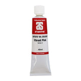 Art Spectrum 40ML S3 Vibrant Pink oil paint tube, featuring rich pigment for bold colors and excellent lightfastness.