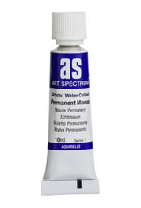 10ml tube of Art Spectrum Permanent Mauve watercolour paint, featuring lightfast pigments for vibrant, long-lasting art.
