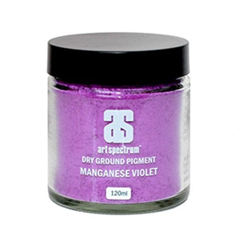 Art Spectrum Dry Ground Pigment in Manganese Violet, a vibrant, lightfast pigment suitable for oil, watercolor, and gouache mixing.