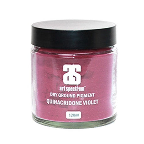 Art Spectrum 120ML Quinacridone Violet dry pigment, vibrant, lightfast and ideal for creating unique shades in various mediums.