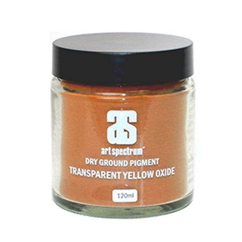 Art Spectrum Dry Ground Pigment in 120ML, S3 Transparent Yellow Oxide, ideal for custom colors and artistic creations.