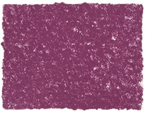 Extra soft square pastel in rich red violet, perfect for blending and layering in professional artwork.