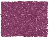 Extra soft square pastel in rich red violet, perfect for blending and layering in professional artwork.