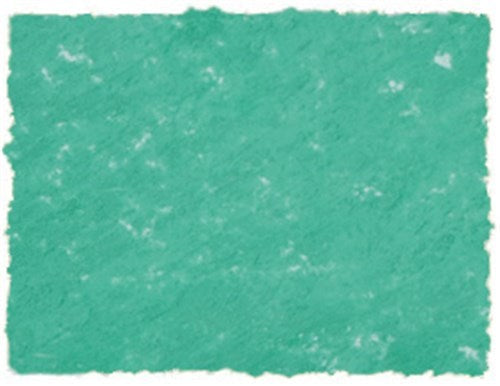 AS Square Pastel in Phthalo Green A, showcasing rich pigment, creamy texture, and ideal for vibrant artwork and blending.