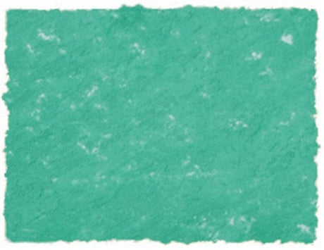 AS Square Pastel in Phthalo Green A, showcasing rich pigment, creamy texture, and ideal for vibrant artwork and blending.