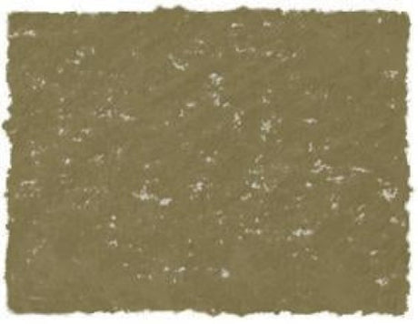 AS Square Pastel Olive Green B, a premium soft pastel with rich, vibrant color for professional artistic expression and blending.