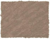 Pastel square in Raw Umber C shade, designed for smooth application and blending by professional artists.