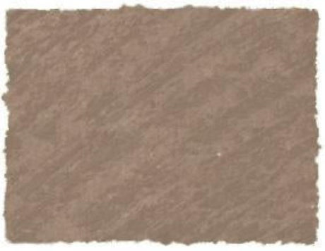 Pastel square in Raw Umber C shade, designed for smooth application and blending by professional artists.