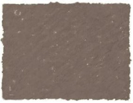 Muted brownish grey square pastel for smooth application and blending, perfect for artists seeking quality and versatility.