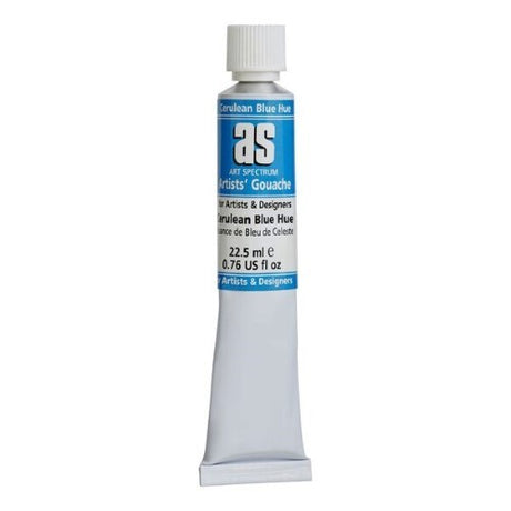 Art Spectrum Cobalt Blue gouache, 22.5ml, offers vibrant color, smooth finish, and versatility for various painting techniques.