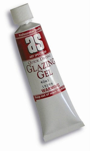 Artist Medium - As Glazing Gel 150ml: Quick-drying gel for enhancing acrylic paints, creating lustrous finishes and layered effects.