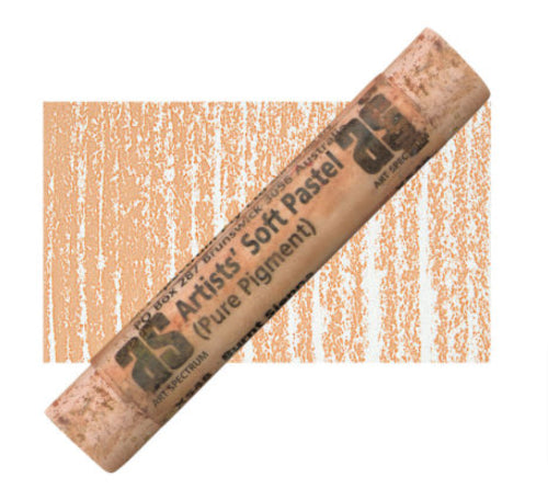 Artist Pastel in Burnt Sienna, crafted for vibrant color application, ideal for blending and layering in artwork.