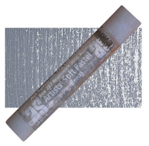 Cool grey soft pastel for artists, featuring a buttery smooth texture for blending, safe and vegan-friendly.