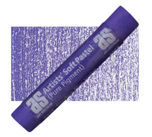 Soft blue violet pastel stick with creamy texture, ideal for smooth blending and vibrant, lasting artwork creation.