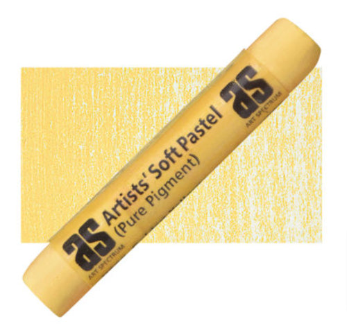 Artist Pastel in Golden Yellow V 509, a vibrant, lightfast pastel with a rich texture for blending and layering in artwork.