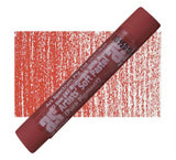 Vibrant Pilbara Red pastel stick, hand-made with lightfast pigments for smooth application and stunning color payoff.