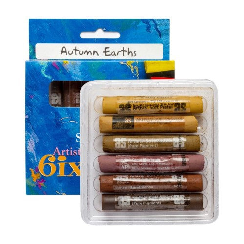 Artist Pastels Set - As 6-Pack Autumn Earths