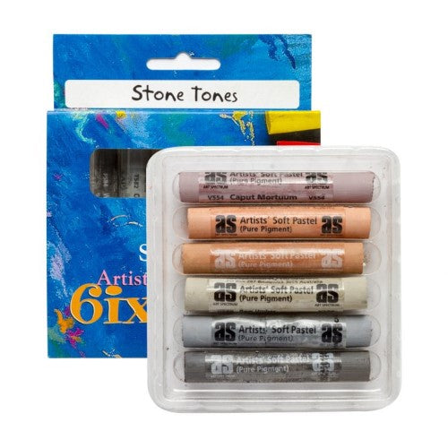Artist Pastels Set - As 6-Pack Stone Tones