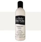 Premium 250ml titanium white acrylic paint, offering vibrant coverage and creamy consistency for artists and crafters.