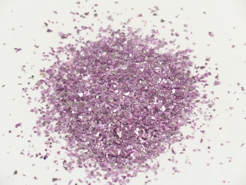 Vibrant pink confetti glitter in a 250ml jar, perfect for crafts, scrapbooking, and festive decorations. Safe and non-toxic.