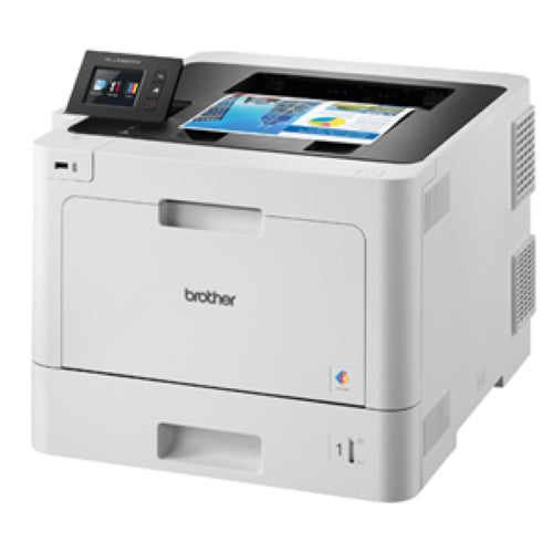 Brother HLL8360CDW Colour Laser Printer with 31ppm speed, Wi-Fi, Ethernet, and automatic double-sided printing for efficient business use.