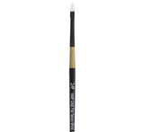 Artist Brush - Das S1008f Taklon Flat 1/4" features golden nylon bristles for precision in detail work and smooth color application.