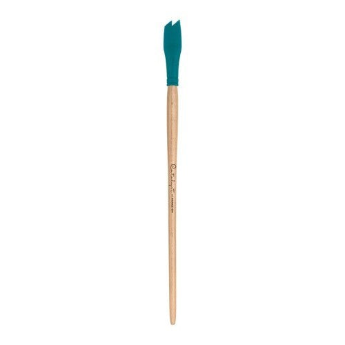 Princeton Catalyst Blade B-02 15: Flexible silicone art tool combining brush and palette knife for versatile creative expression.