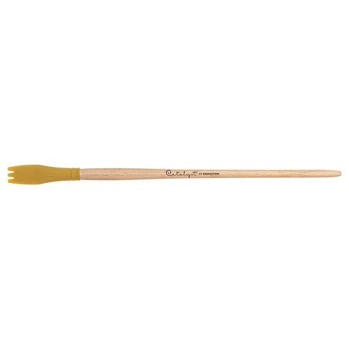 Princeton Catalyst Blade B-04 15: a versatile silicone tool for artists, blending brush and palette knife features for painting and food crafting.