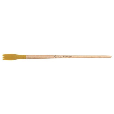 Princeton Catalyst Blade B-04 15: a versatile silicone tool for artists, blending brush and palette knife features for painting and food crafting.