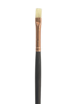 Premium Artist Brush #2 featuring hog bristles and Taklon filament for precise strokes and smooth blending in various mediums.