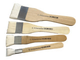 Premium 1/2" goat hair brush for artists, perfect for watercolors and acrylics with superior softness and flexibility.