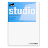 High-quality Das Studio canvas, 10x14 inches, ideal for various painting techniques with a warp-resistant frame.