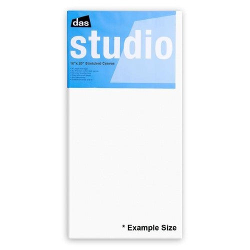 Artist Canvas - Das Studio 10x20 inches, medium weight cotton with strong, durable frame, primed for optimal paint adhesion.