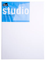 Das Studio 3/4 Artist Canvas 18x24 inches, durable cotton, primed for vibrant paint application and creative projects.