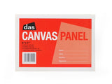 DAS Canvas Panel - 3x5, 100% cotton, acrylic primed, ideal for oil and acrylic painting, mounted on sturdy pulp-board.