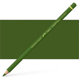 Caran d'Ache Pablo Olive Grey artist pencil showcasing a robust 3.8 mm lead, ideal for vibrant, precise color drawings.