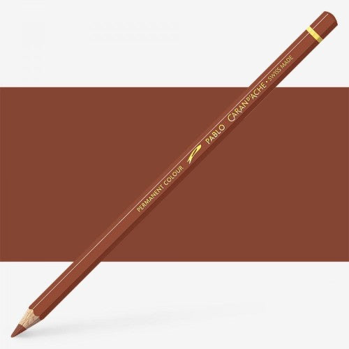 Caran d'Ache Pablo Cinnamon artist pencils with rich colors, ideal for detailed illustrations and vibrant artworks.