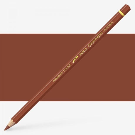 Caran d'Ache Pablo Cinnamon artist pencils with rich colors, ideal for detailed illustrations and vibrant artworks.