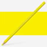 Caran d'Ache Pablo Canary Yellow artist pencils (3-pack) for vibrant coloring, designed for professionals and enthusiasts.