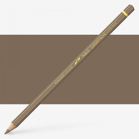 High-quality Caran d'Ache Pablo Cocoa artist pencils (3) with rich 3.8 mm leads for vibrant, realistic drawings.