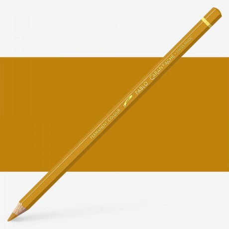 Caran d'Ache Pablo Gold Artist Pencils (3-pack) showcasing vibrant colors, exceptional lightfastness, and smooth application.