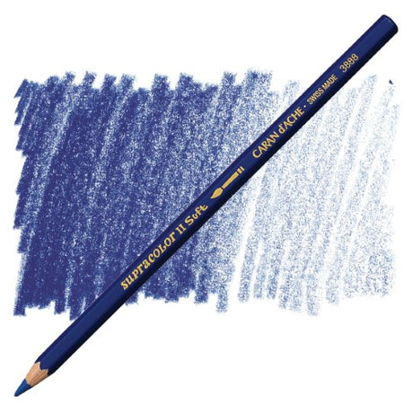 Supracolour Night Blue artist pencils featuring rich, water-soluble leads for vibrant, long-lasting artwork.