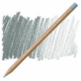 Caran d'Ache Luminance Steel Grey Pencils (Pack of 3) featuring creamy, lightfast leads in eco-friendly casings.