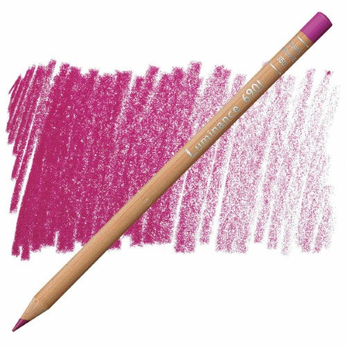 Artist Pencils - Luminance 6901 Pencils Purplish Red  (Pack of 3)