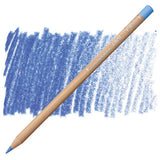 Pack of 3 Caran d'Ache Luminance Cobalt Blue pencils featuring creamy leads and high lightfast ratings for vibrant artwork.