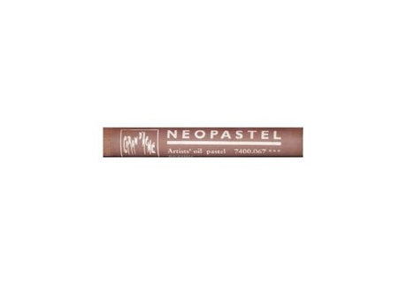 Set of 3 Caran d'Ache Neopastel Mahogany oil pastels, featuring vibrant colors and a velvety, water-resistant texture.